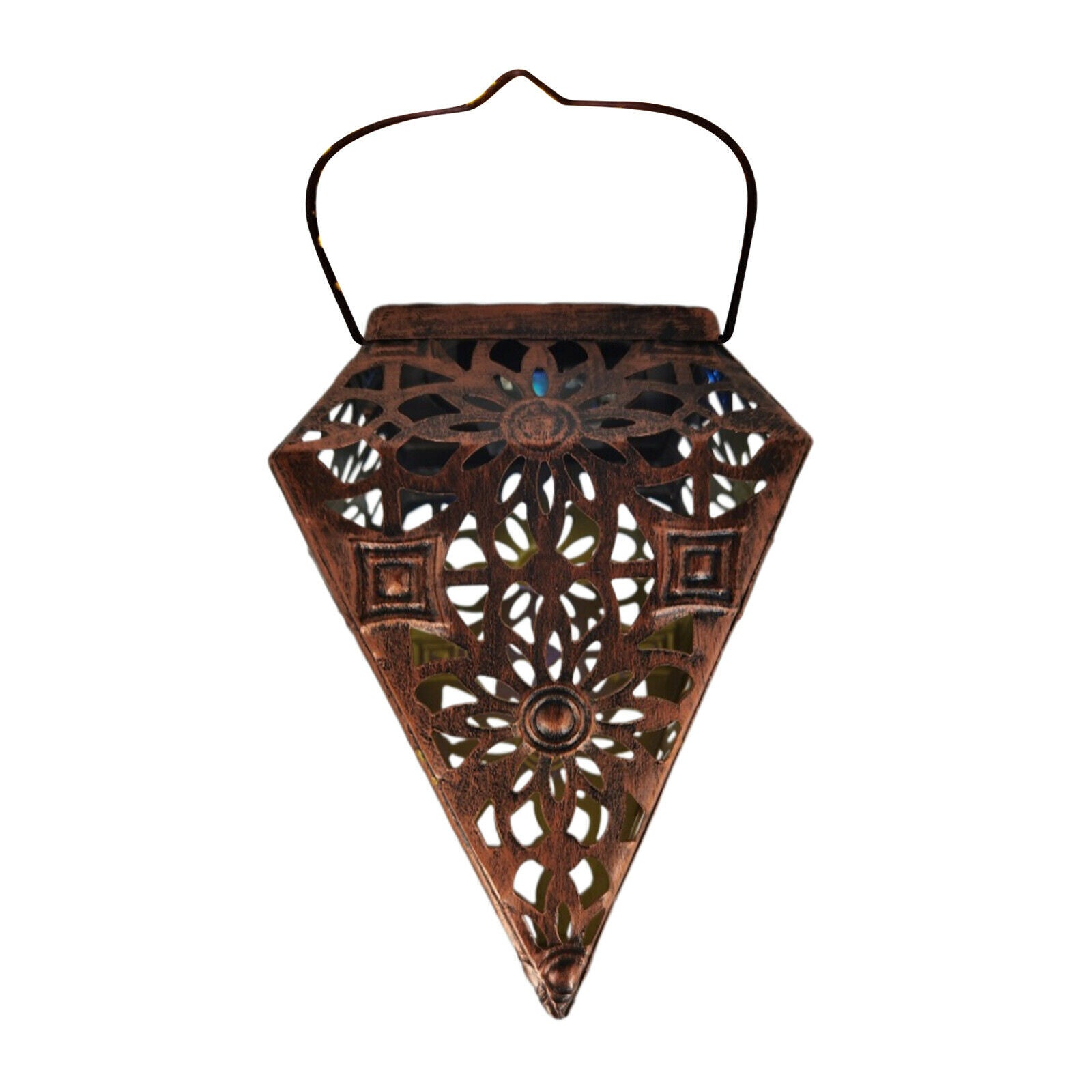 Hanging Solar Powered Garden Light Fairy Lights Decor Front Door Landscaping