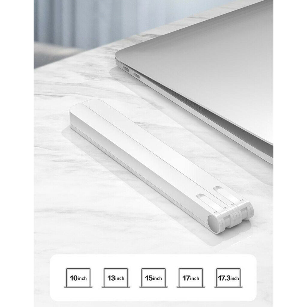 Portable Foldable Laptop Stand Table Riser Adjustable with Fan for