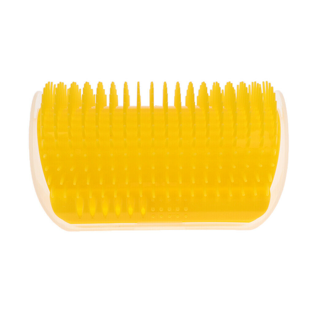 2-pack Dog Cat Soft Self Groomer Grooming Brush Massage Comb w/ Catnip