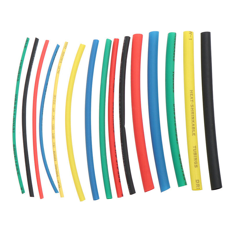100pc/set Heat Shrink Tube Insulation Coating Polyolefin Shrink Assorted F1EXM!