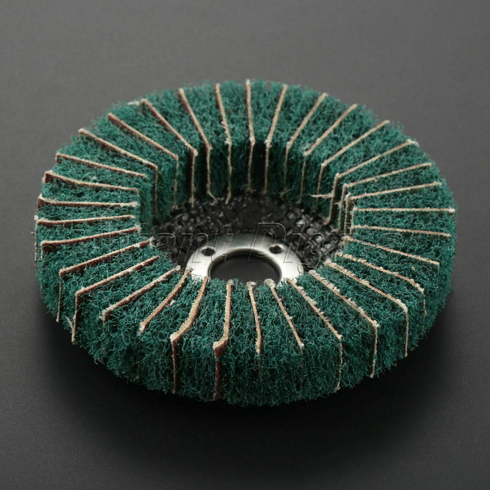 100mm 180# Grit Nylon Fiber Polishing Wheel Buffing Disc Grinding Abrasive Disc