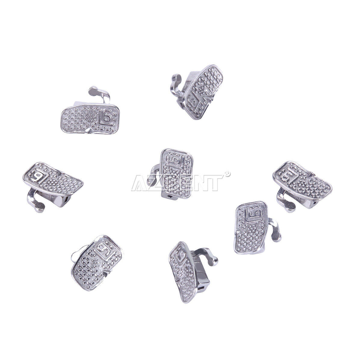 Dental Orthodontic Buccal Tubes 1st Molar Roth 0.018 Bondable Non-Conv Inblock