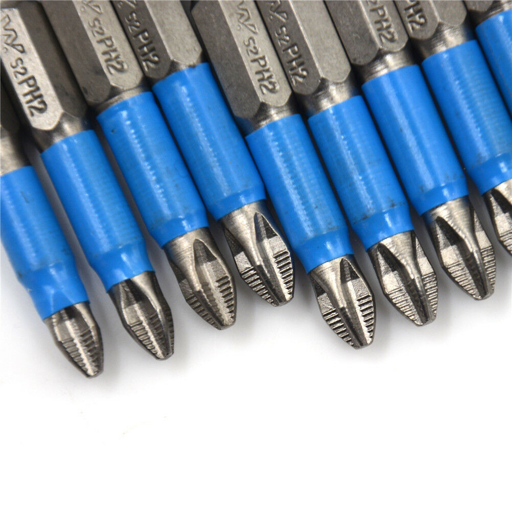 1pc50mm PH2 Magnetic Screwdriver Bit Anti Slip ElectricMagneticScrewdriv.l8