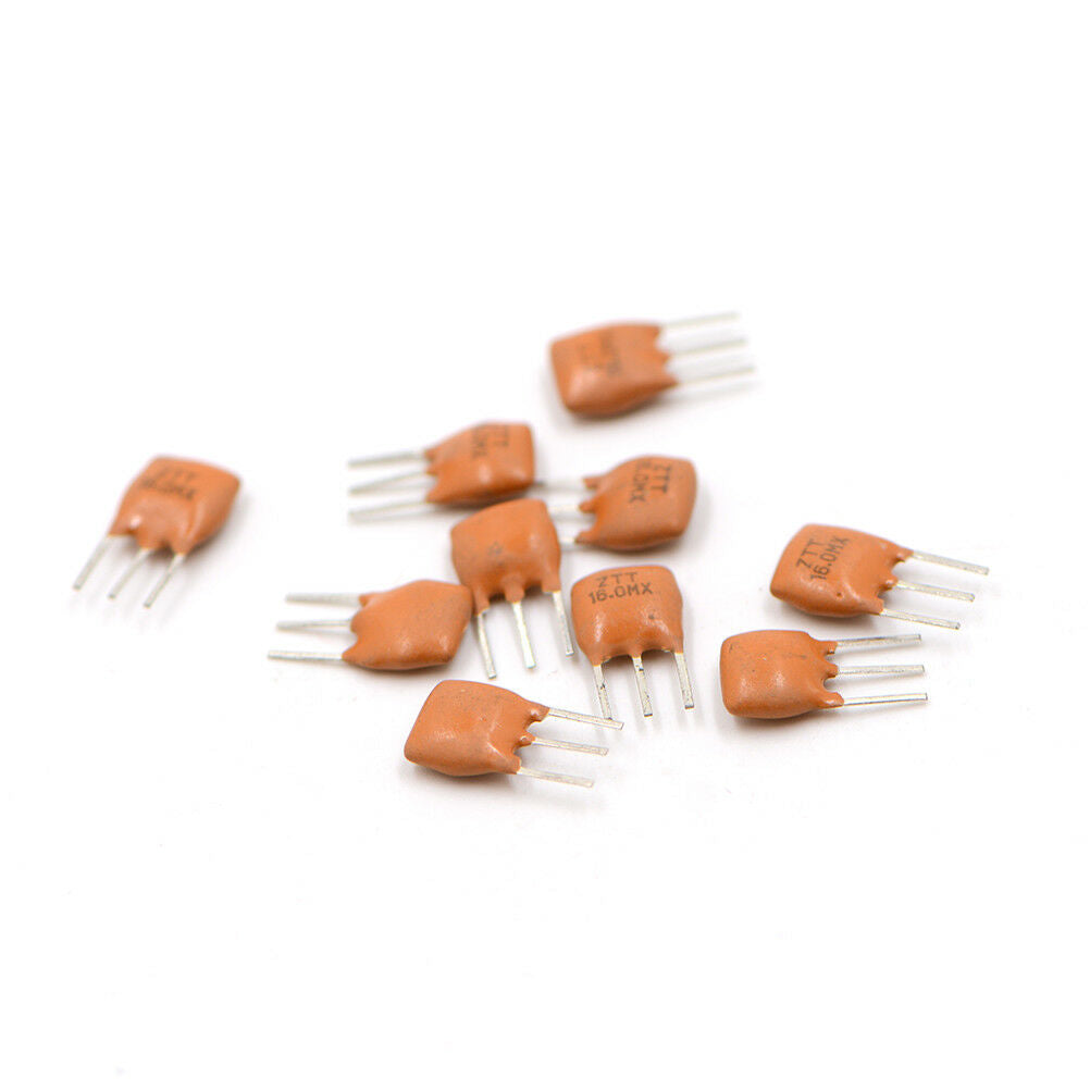 10pcs 3 Pins Ceramic Resonator 16.0MHz Hot Sal.l8