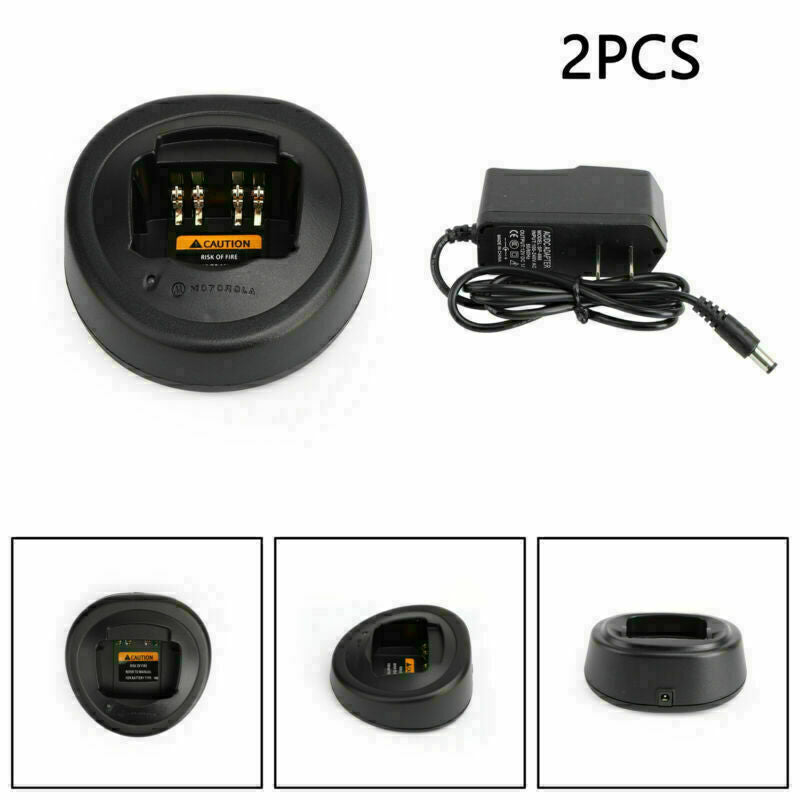 2PCS Fast Desktop Battery Split Charger Kit For MTX960 PRO5150 5350 5450 GP644 P