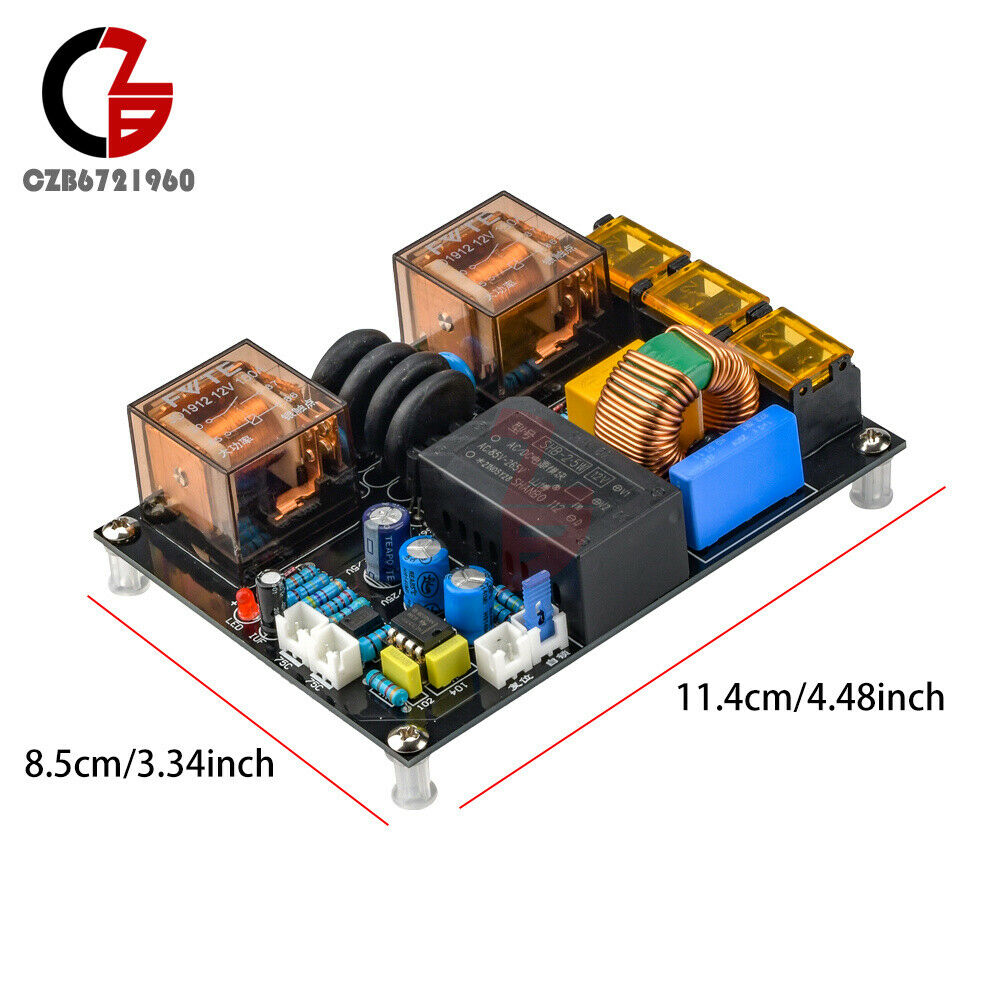 Power Amplifier EMI Power Filter Soft Start integrated Board Finished Board