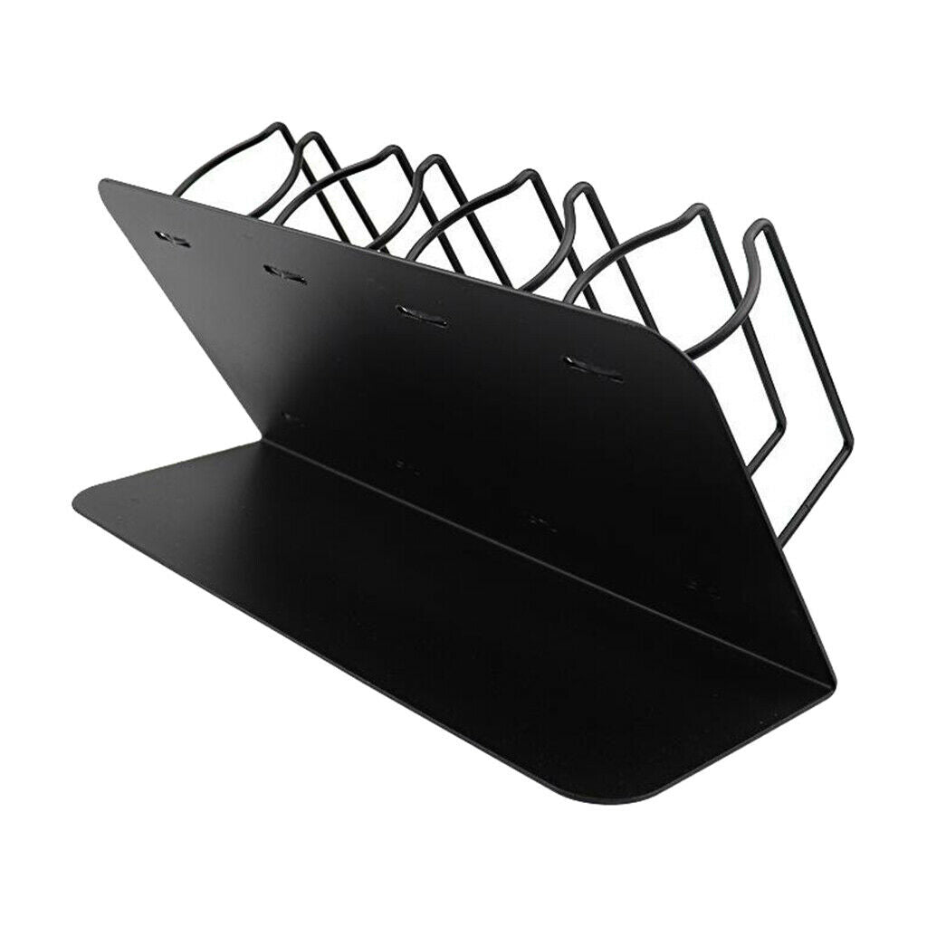 4 Slot Stainless Steel Electric Hair Clipper Storage Rack Holder Stand Organizer