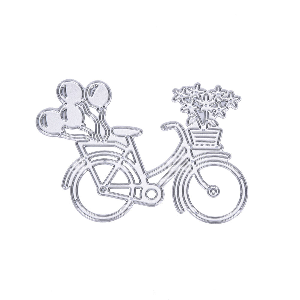 Bicycle Metal Cutting Dies Stencil Scrapbooking Paper Card Album Photo Cr.l8
