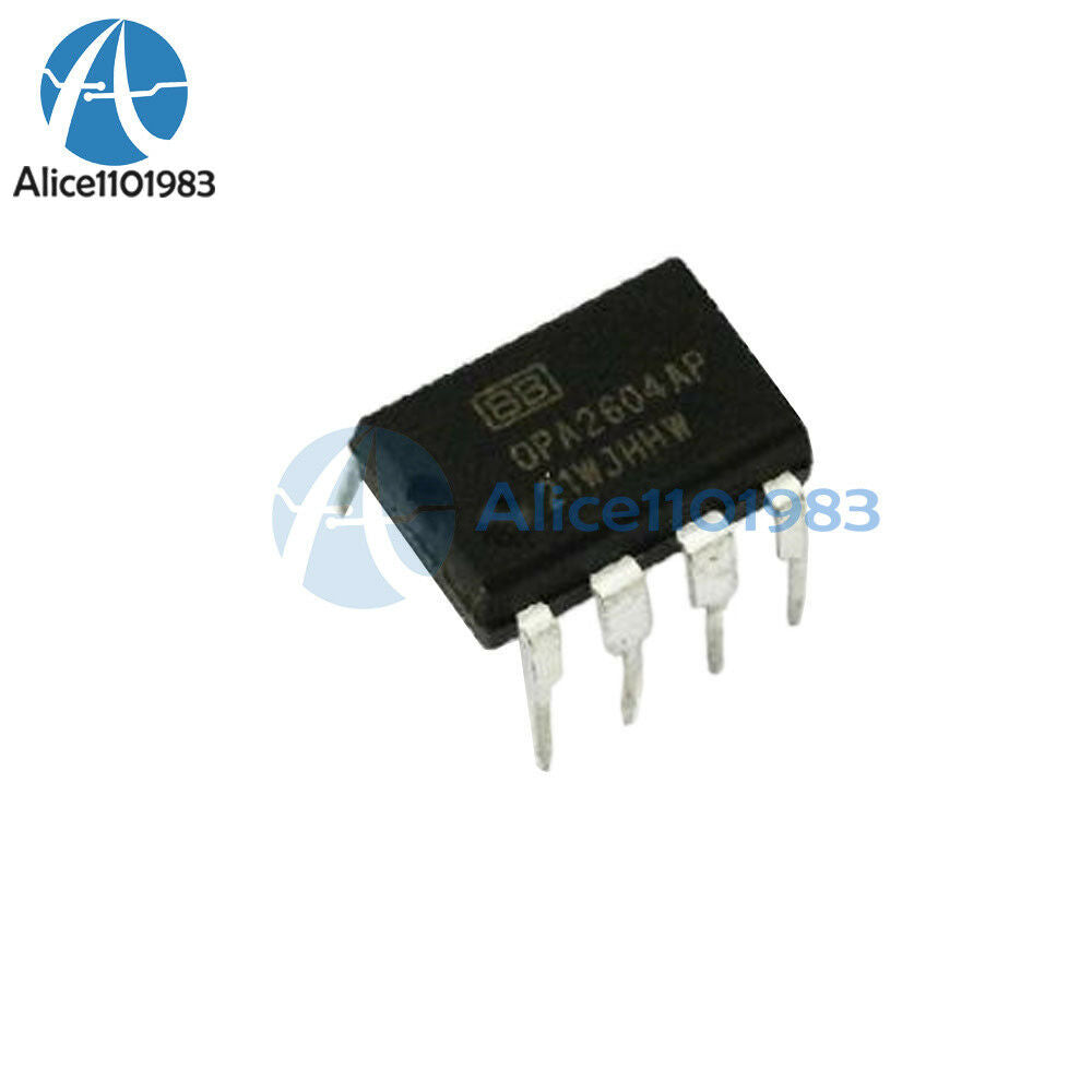 10PCS OP AMP IC BURR-BROWN/BB/TI DIP-8 OPA2604AP OPA2604APG4