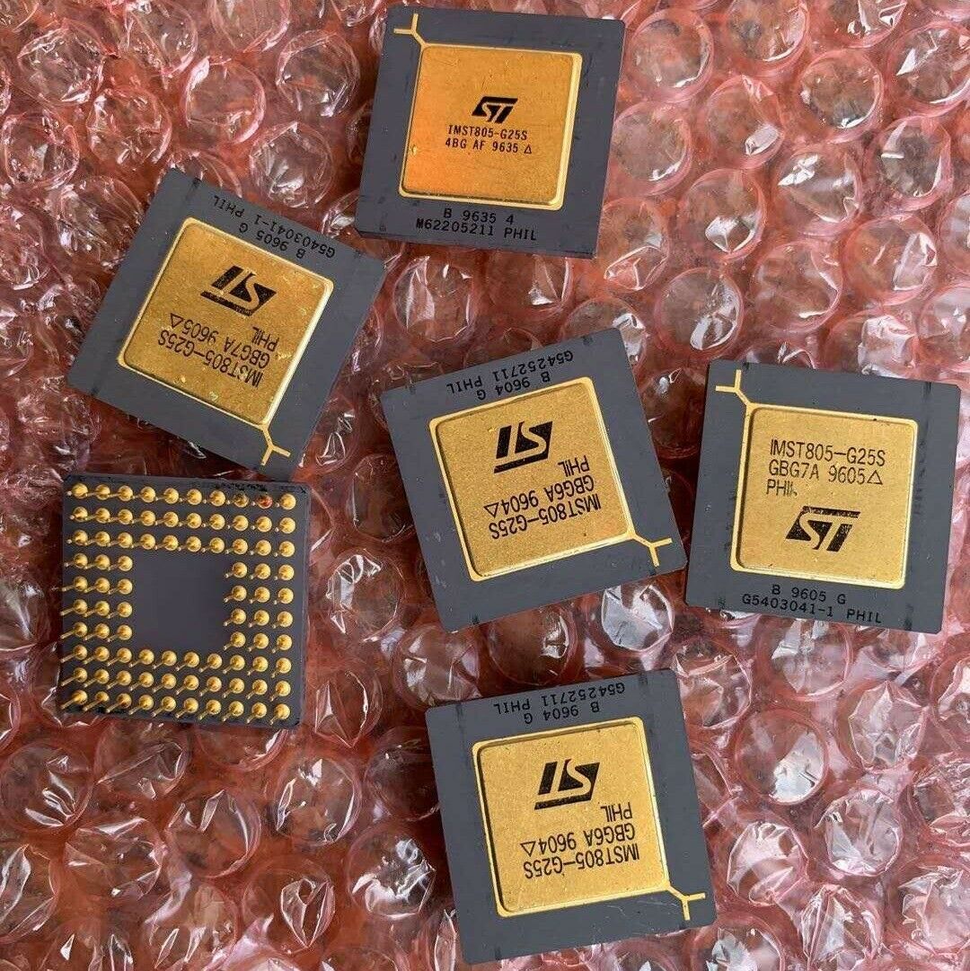 1PCS  IC ST(INMOS) PGA-84(CPGA-84) IMST805-G25S IMST805G25S IMST805