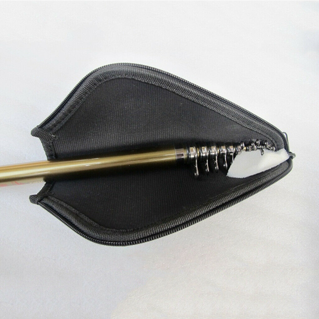 8.7 '' Waterproof Zippered Fishing Rod Tip Guide Protective Cover