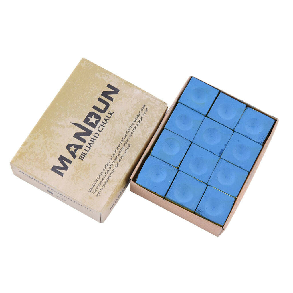 One Dozen Billiard Snooker Pool Cue Chalk Giveaways Gift for Cue Clubs