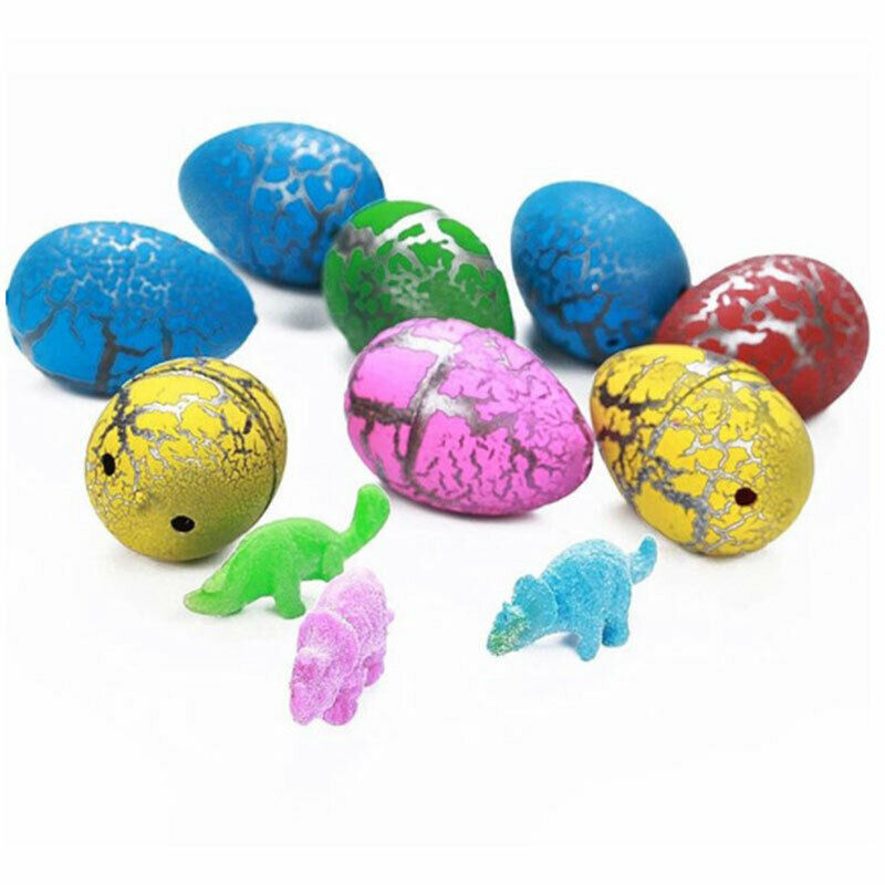 2pcs Magic Hatching Growing Dinosaur Eggs Child Kids Water Growing Dinosa.l8