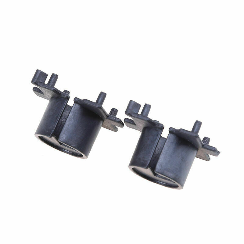 Front 2x H7 Xenon HID Bulb Lamp Light Holders Adapters Universal For Mazda 3 5 6