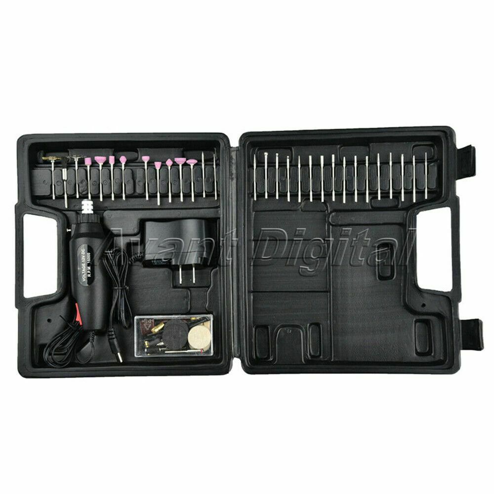 60 pcs Mini Electric Drill Grinder Polishing Drilling Cutting Rotary Tool Kit
