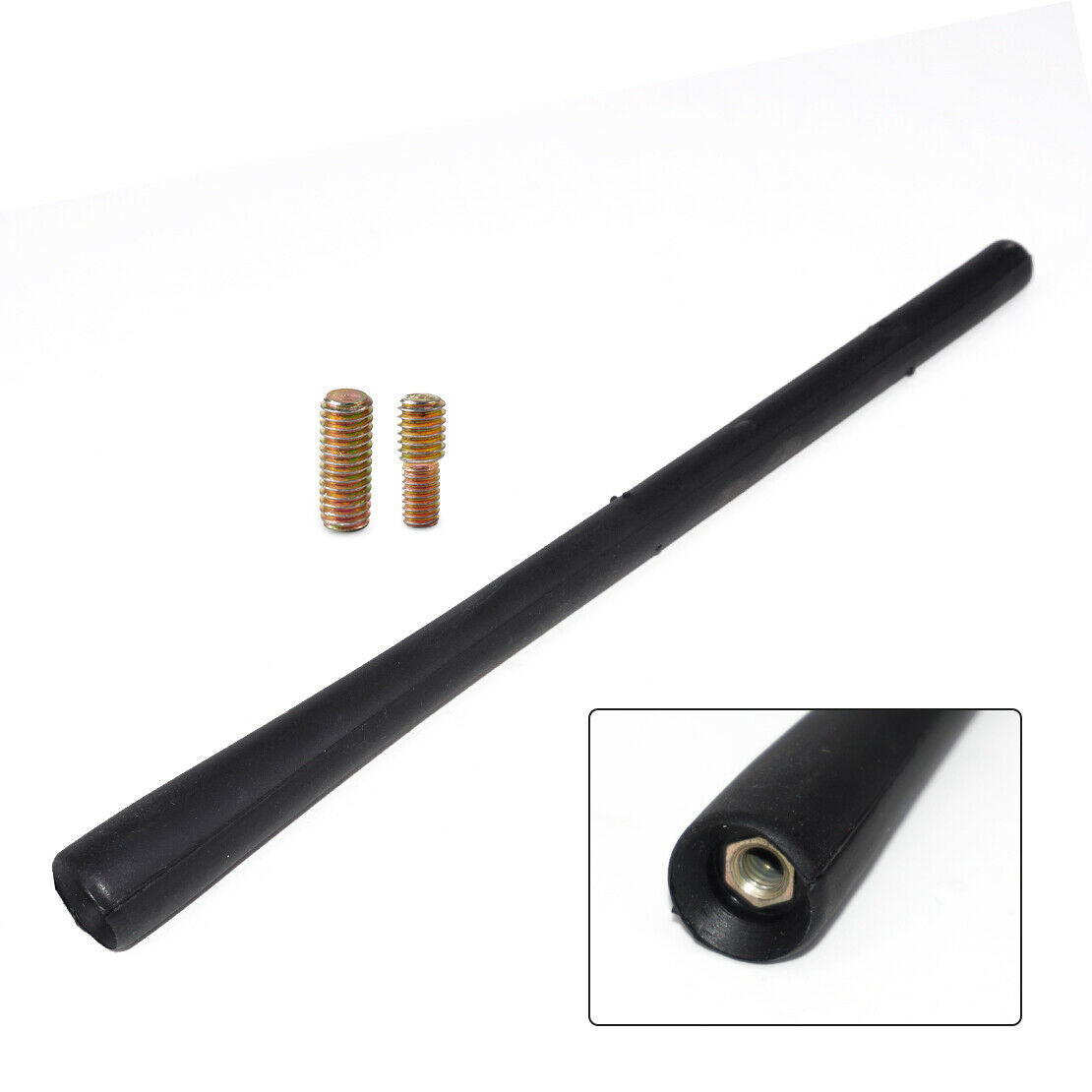 Schwarz Auto Antenne Dachantenne kurz FM/AM Gummi f脙录r Dodge Journey Avenger An