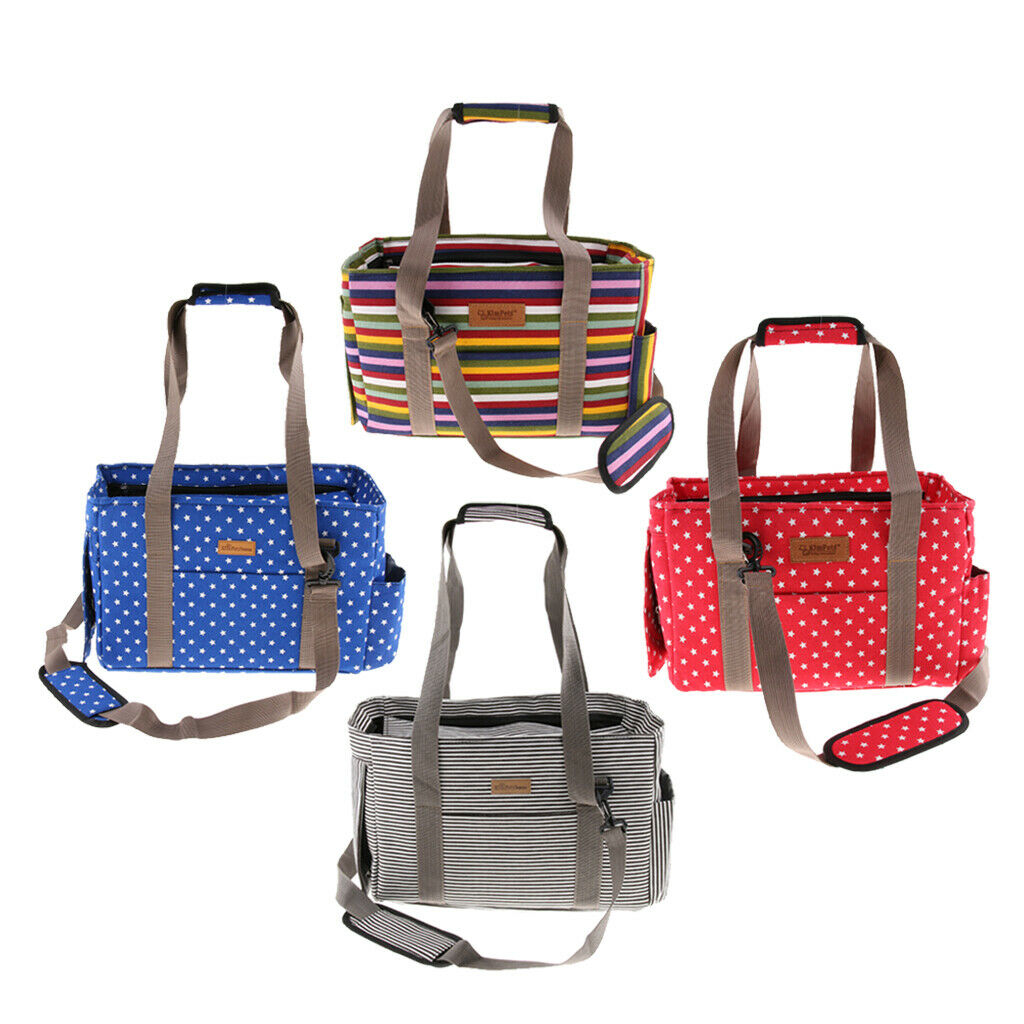 Pet Travel Carrier Under Seat Pet Bag for Cats and Small Dogs rainbow