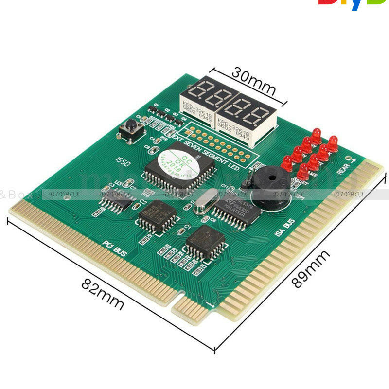 LED 4 Digit PC Analyzer Analysis Diagnostic Tester POST Card PCI Motherboard