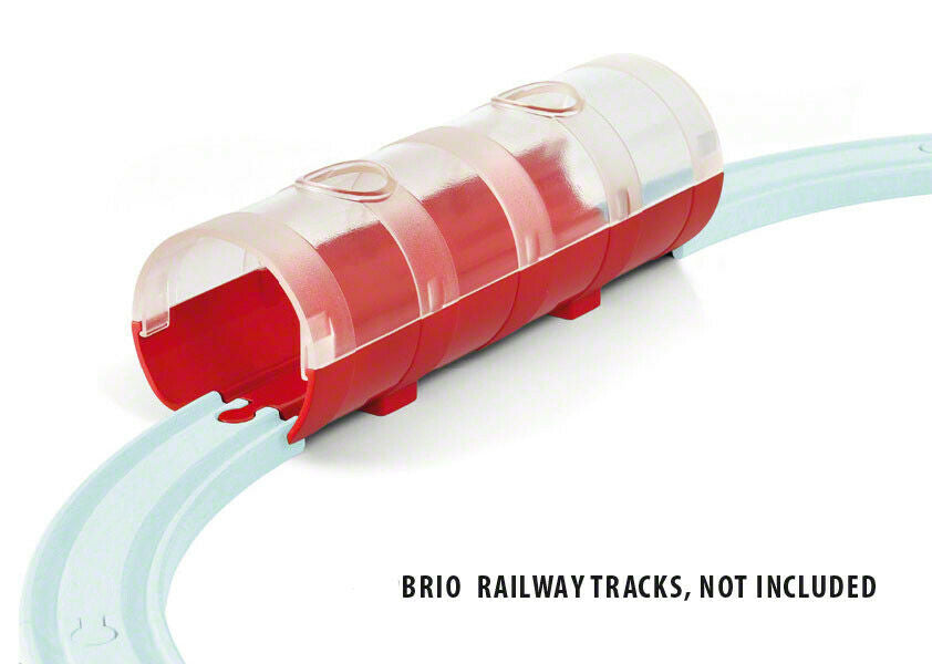 33892 BRIO Tunnel & Steam Engine Train Wooden Railway Track Children Age 3yrs+