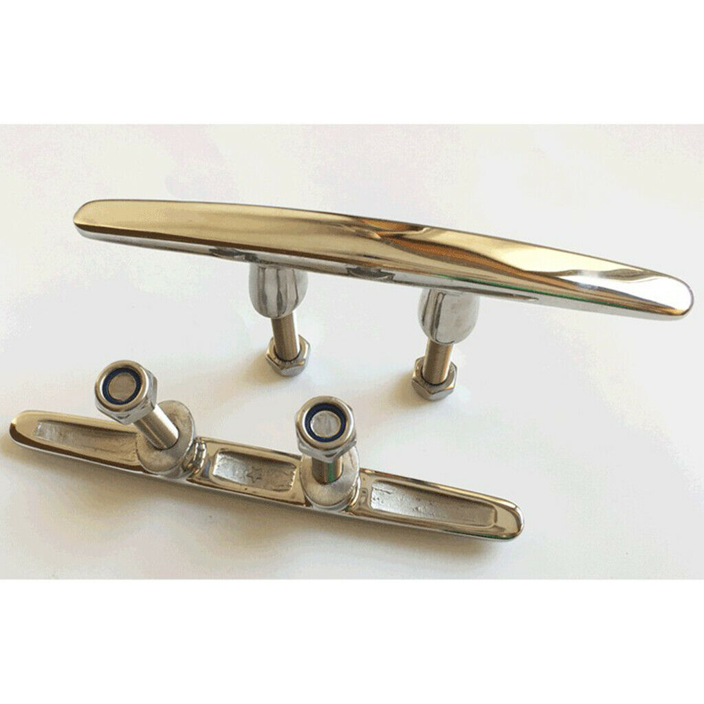 8 Inch Stainless Cleat, Dock