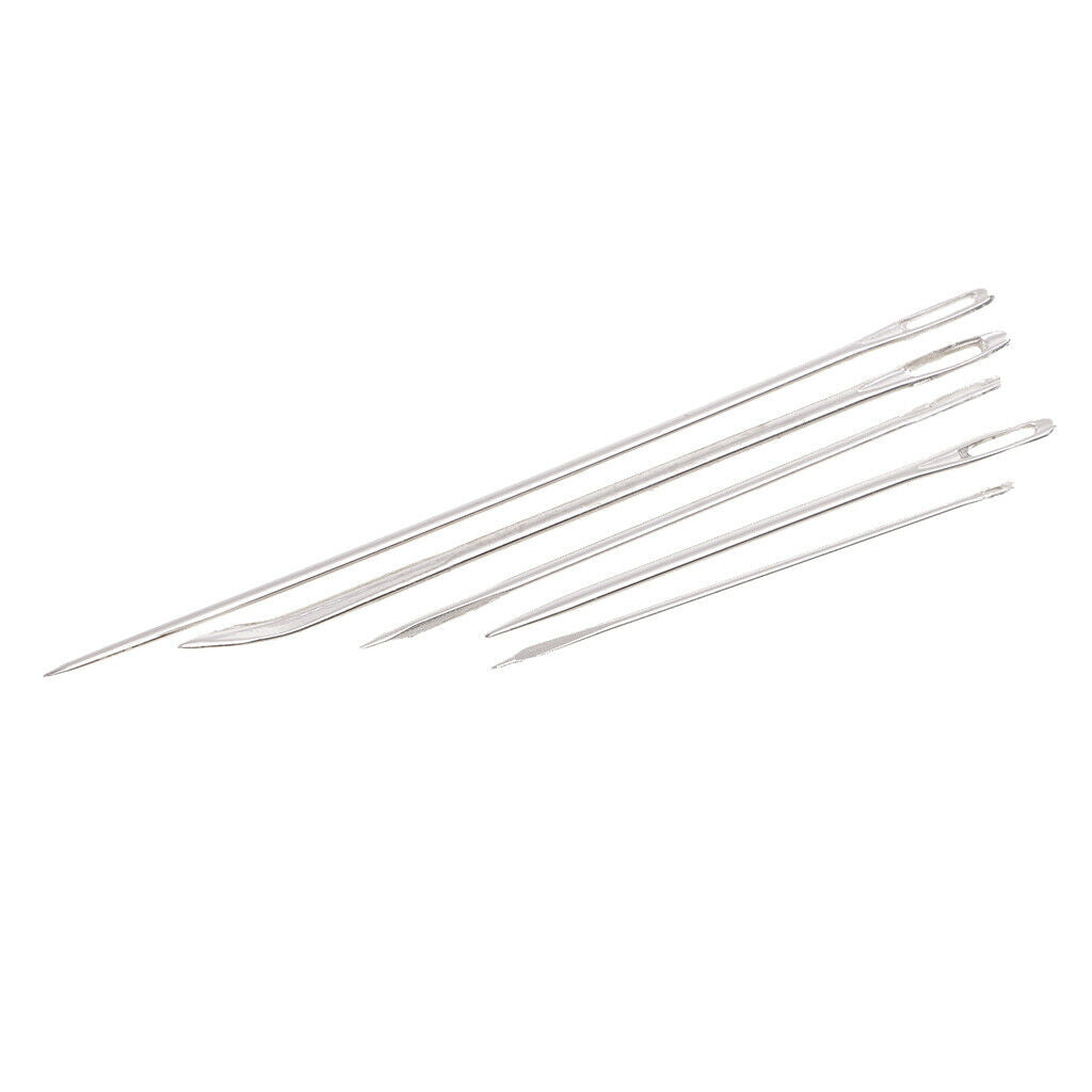 8pcs Hand Sewing Needles + 6pcs Canvas  For