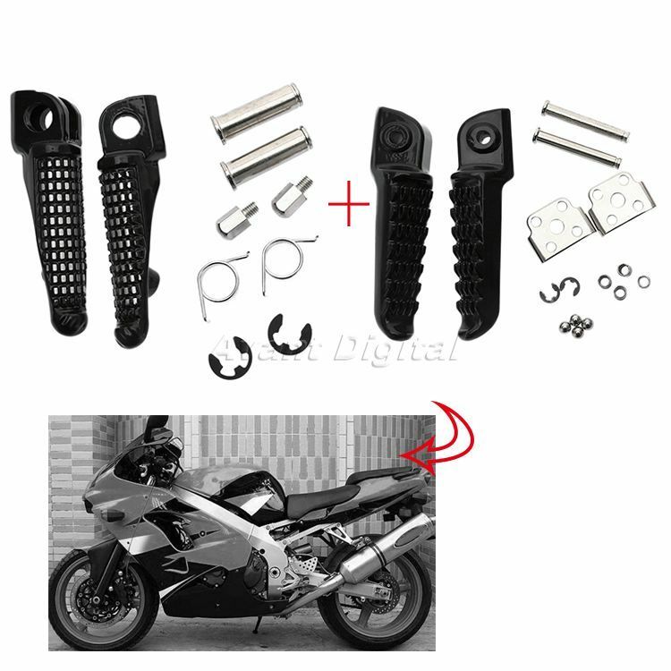 Car Front Rear Foot Peg Fit for Kawasaki Versys 650 2013 2012 2011 2010 2009 08