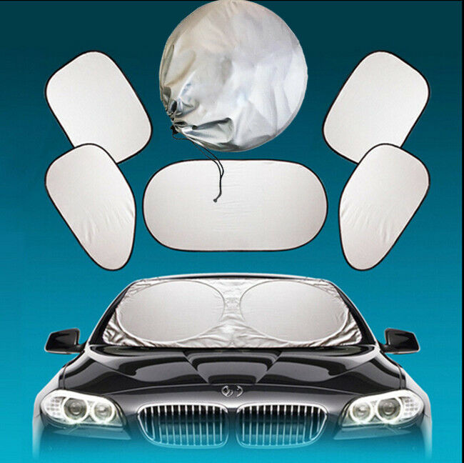 Windshield Curtai Sun Shade Visor Heat Block Screen Ray Folding Cover For Car