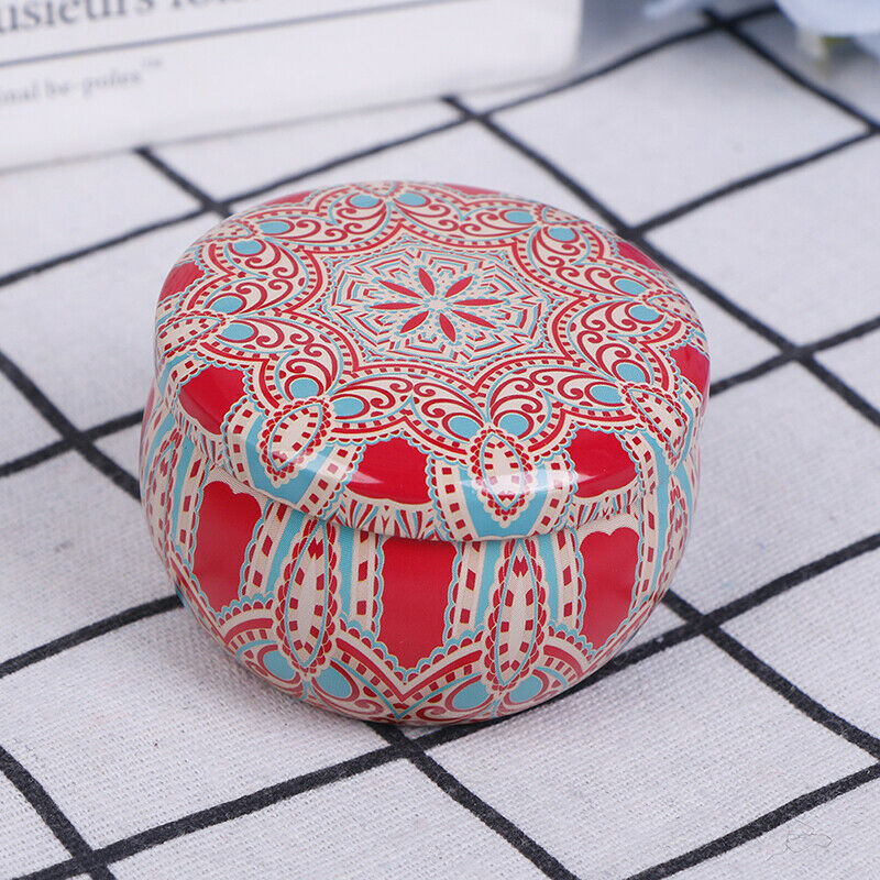 Scented Candle Empty box Natural Tin Can Home Decoration Outdoor Candy Gi.l8