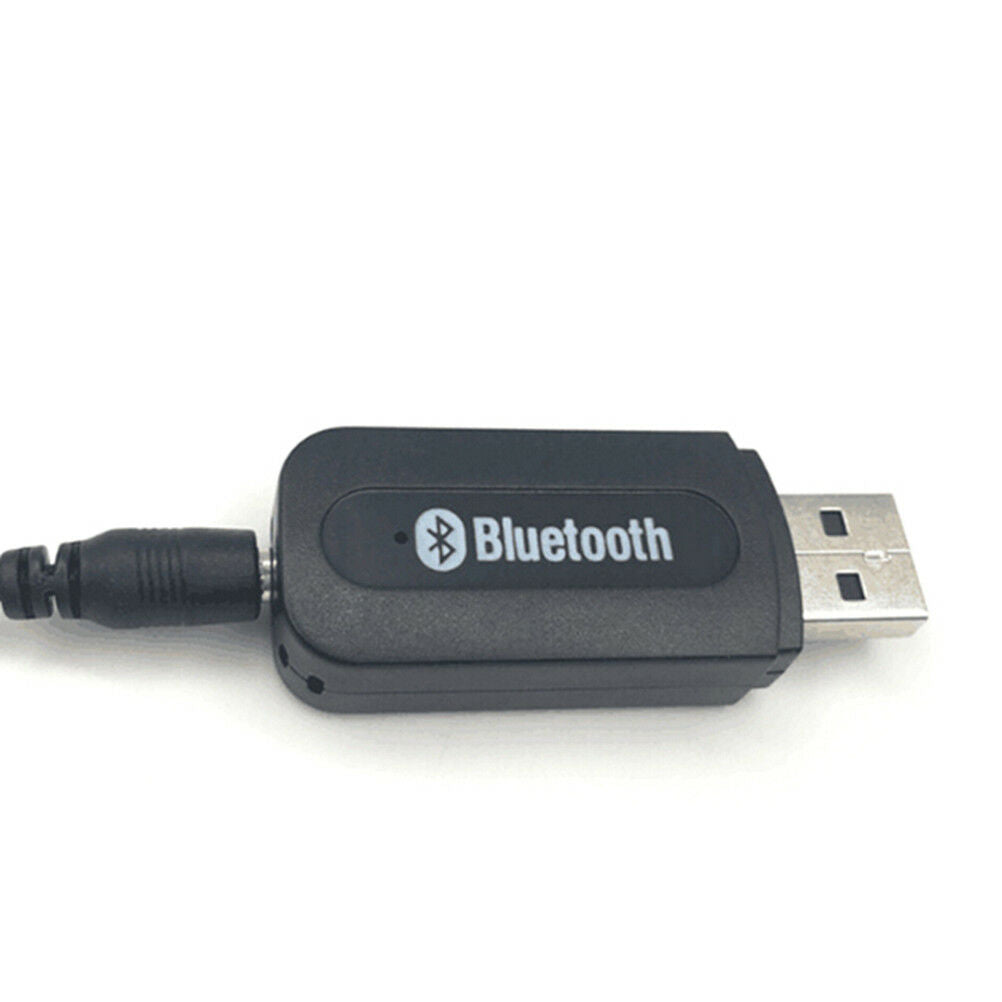 1Pc wireless usb bluetooth music audio receiver adapter 3.5mm dongl.l8
