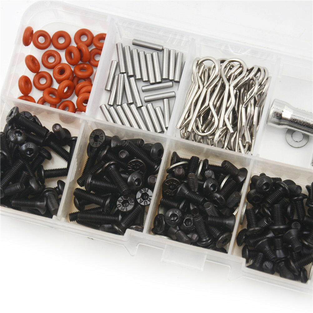 270 Pcs Hexagon Wrench 1/10 HSP RC Car Special Repair Tool Screws Box SetBDDD