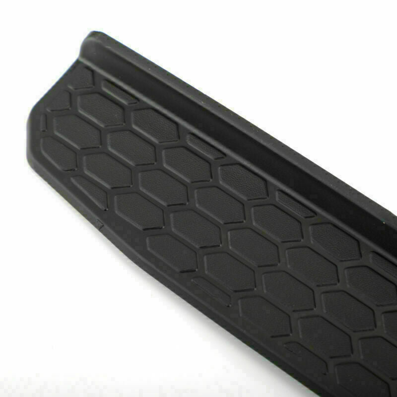 Door Sill Entry Guard Scuff Plate Protector Fits 2018  Wrangler JL Black CN