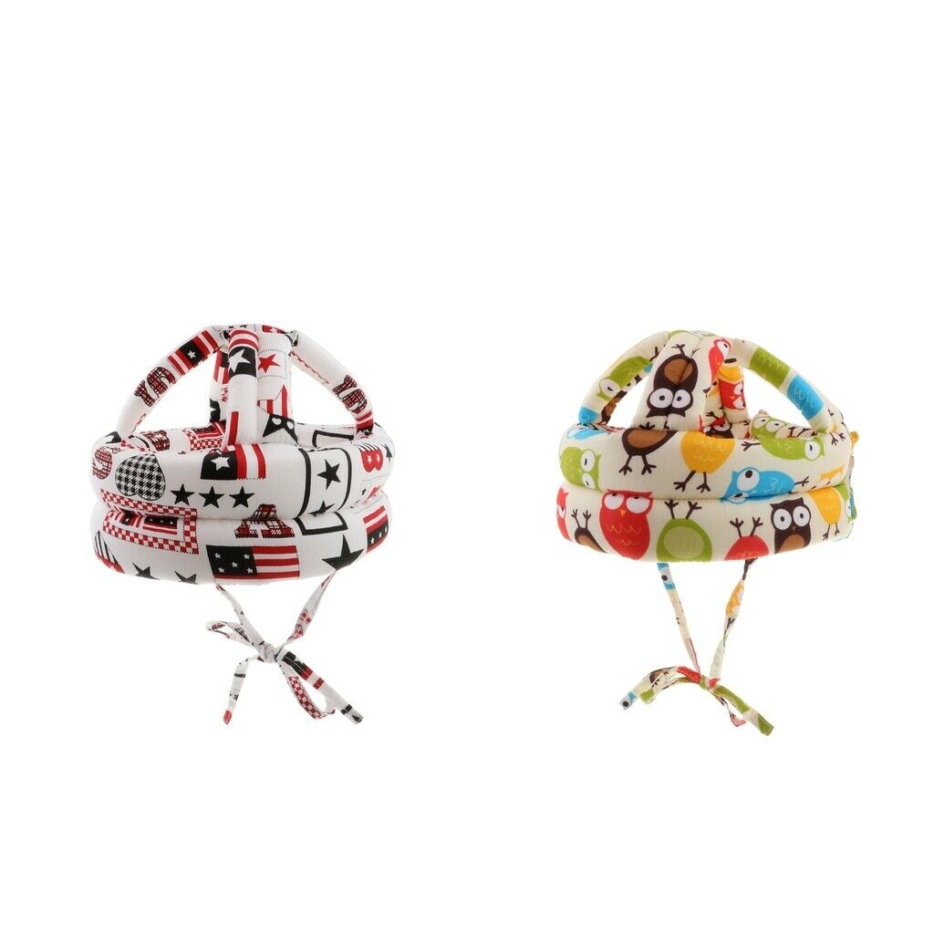 2 Pieces Walking Toddler Safety Helmet Head Protect Developmental Game Parts