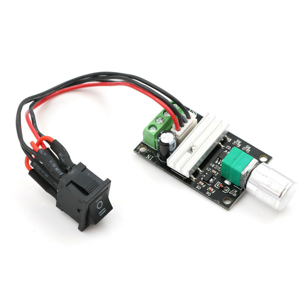 3A Reversible PWM 80W 1203BB DC Motor Speed-Controller Adjustable 6V/12V/24V/ WF