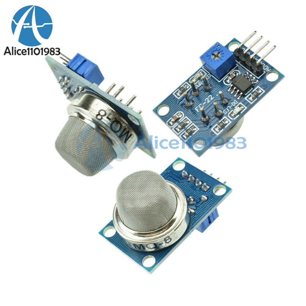 2PCS MQ8 MQ-8 Hydrogen Gas Sensor Module Gas Sensor Alarm Module For Arduino
