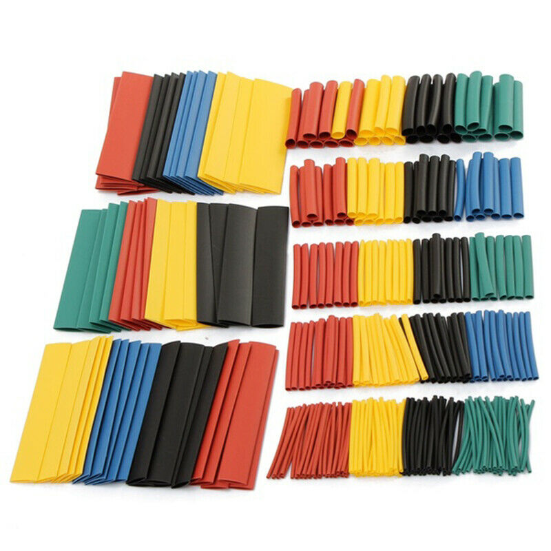 164pcs Heat Shrink Tubing Insulated Shrinkable Tube Wire Cable Sleeve Kit Y sA