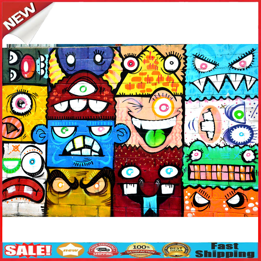 1000pcs DIY Jigsaw Paper Puzzle Graffiti Picture Toys Room Decoration Gifts @