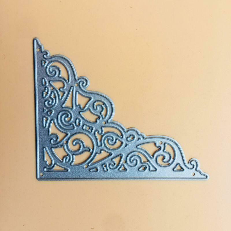 Corner Metal Cutting Dies Stencil Scrapbooking DIY Album Stamp Paper Card Emboss