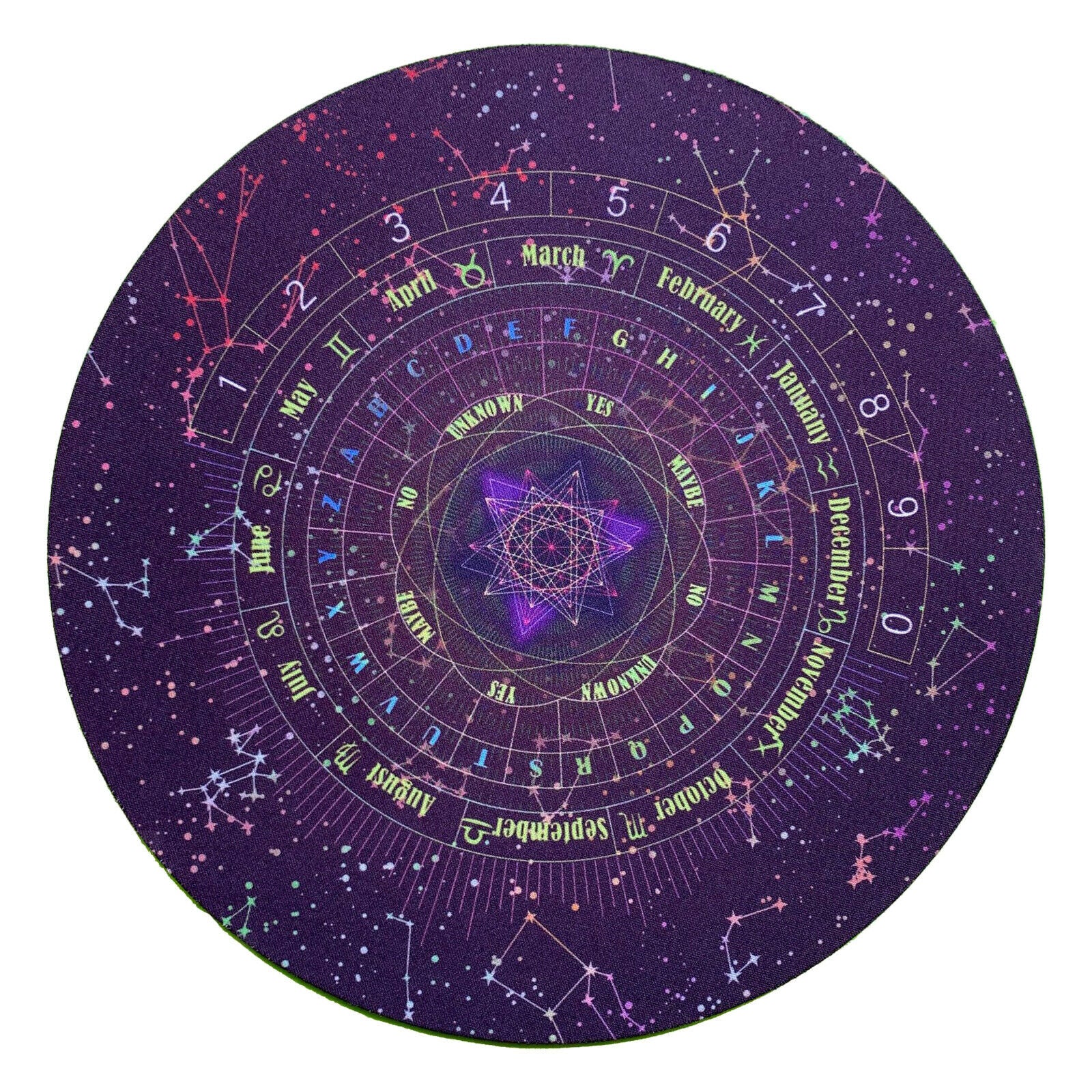 Classic Round Altar Tarot Table Cloth Tapestry Tablecloth Tapestry 8.66inch