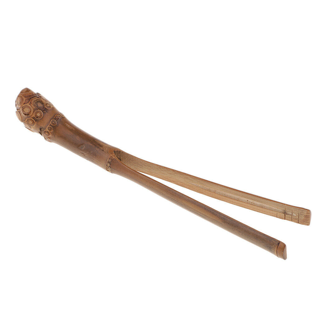 Multipurpose Bamboo Toast Clips Tea Tongs 18x2x2 Cm