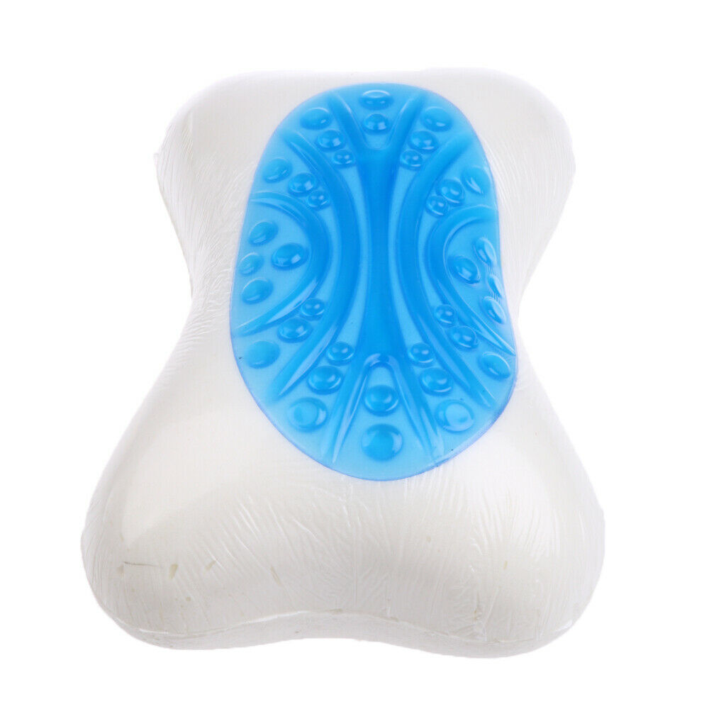 Memory Foam Cooling Neck Massage Pillow  Bone Relax Rest Pad Sleeping