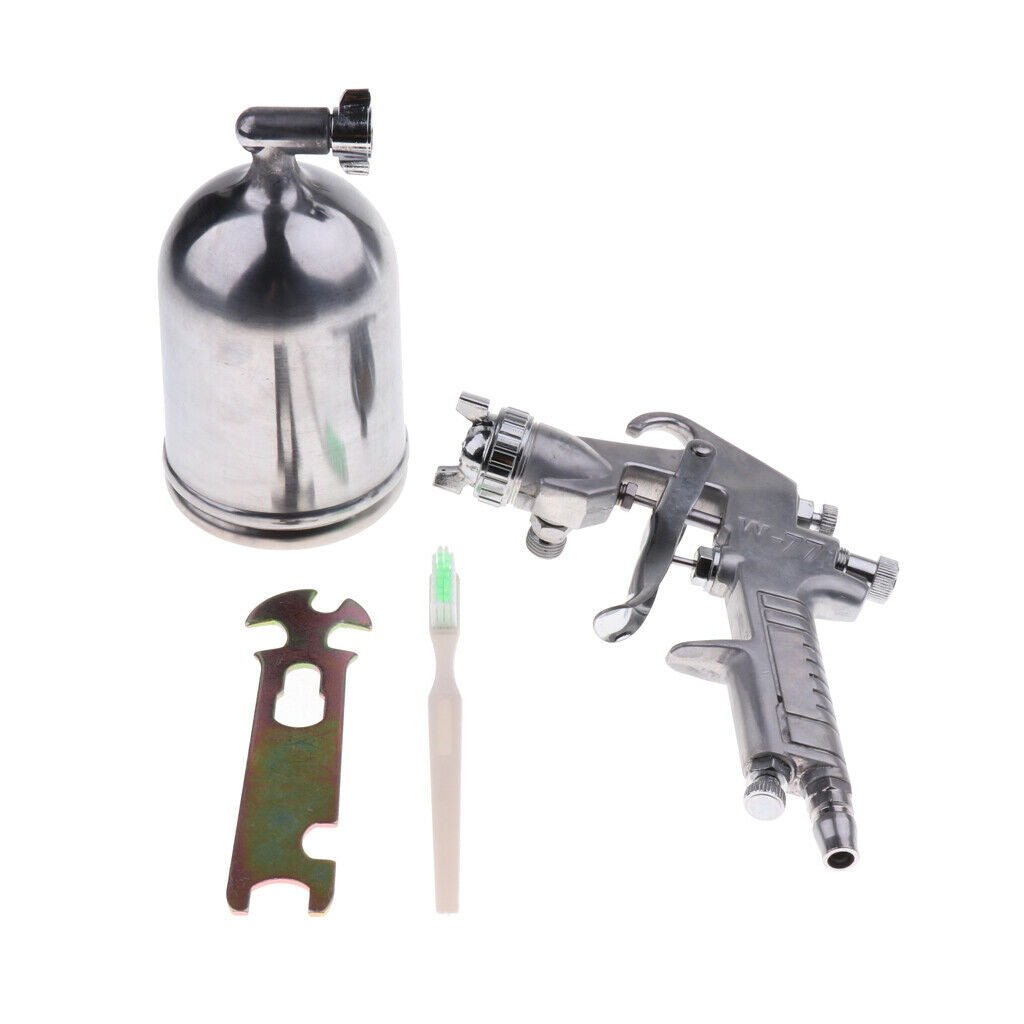 W77 Car Funiture Air Compressor Spray Gun Painting Tool Nozzle Dia 2.5mm