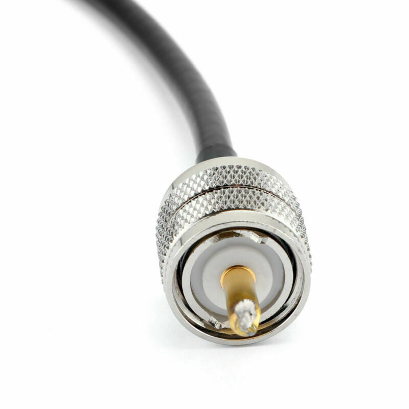 10xPL259 SMA Male to UHF Male RF Straight Pigtail Jumper RG58 Coax Cable 20cm