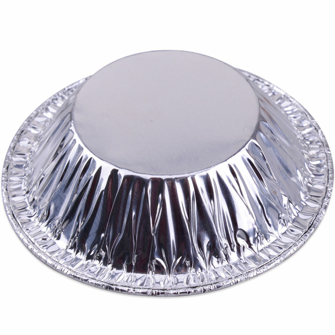 50pcs Egg Tart Aluminum Cupcake Cake Cookie Mold Lined Mould Tin Baking Tool