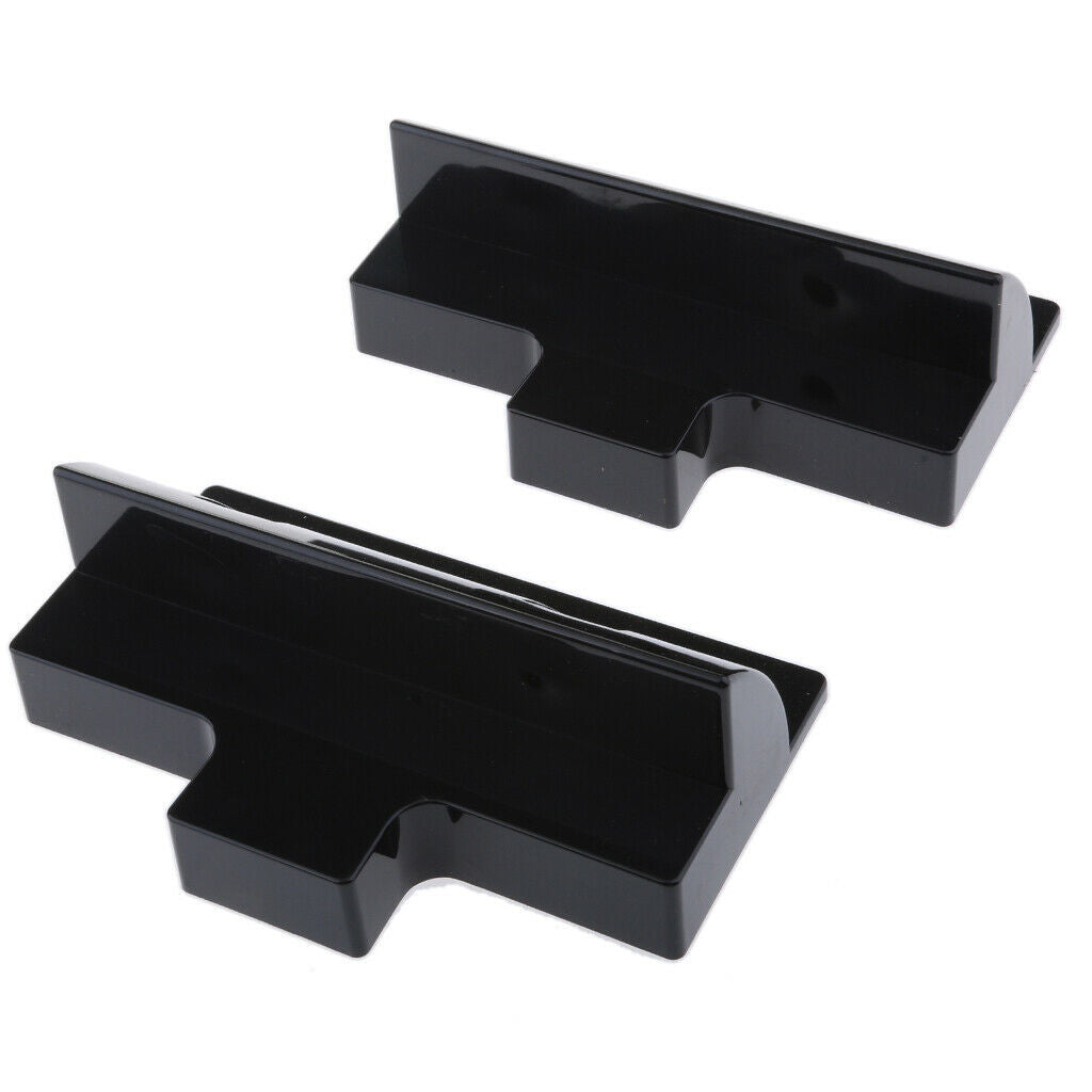 Solar Panel Short Side Mounting Brackets /Mounts for Motorhome Boat Black