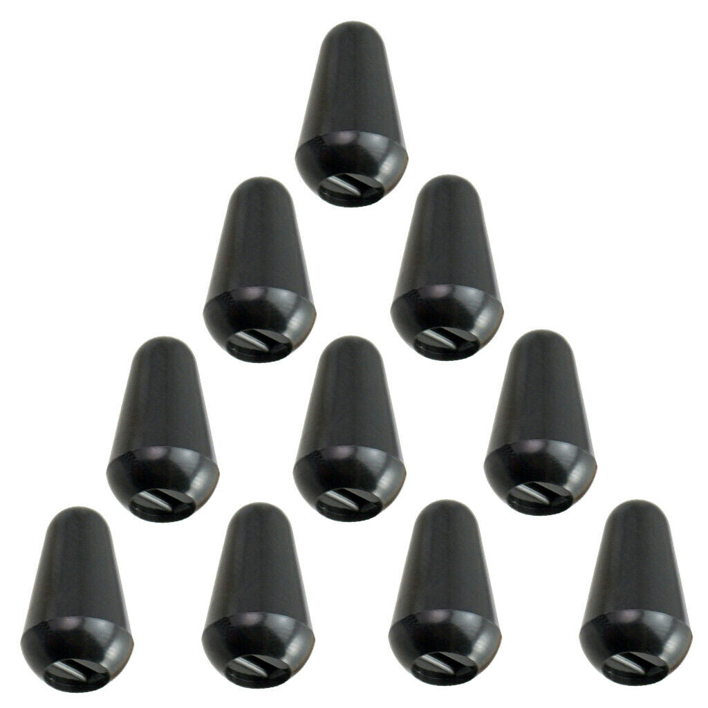 20PC Plastic Electric Guitar 5 Way Toggle Switch Knobs Tip Caps for ST SQ