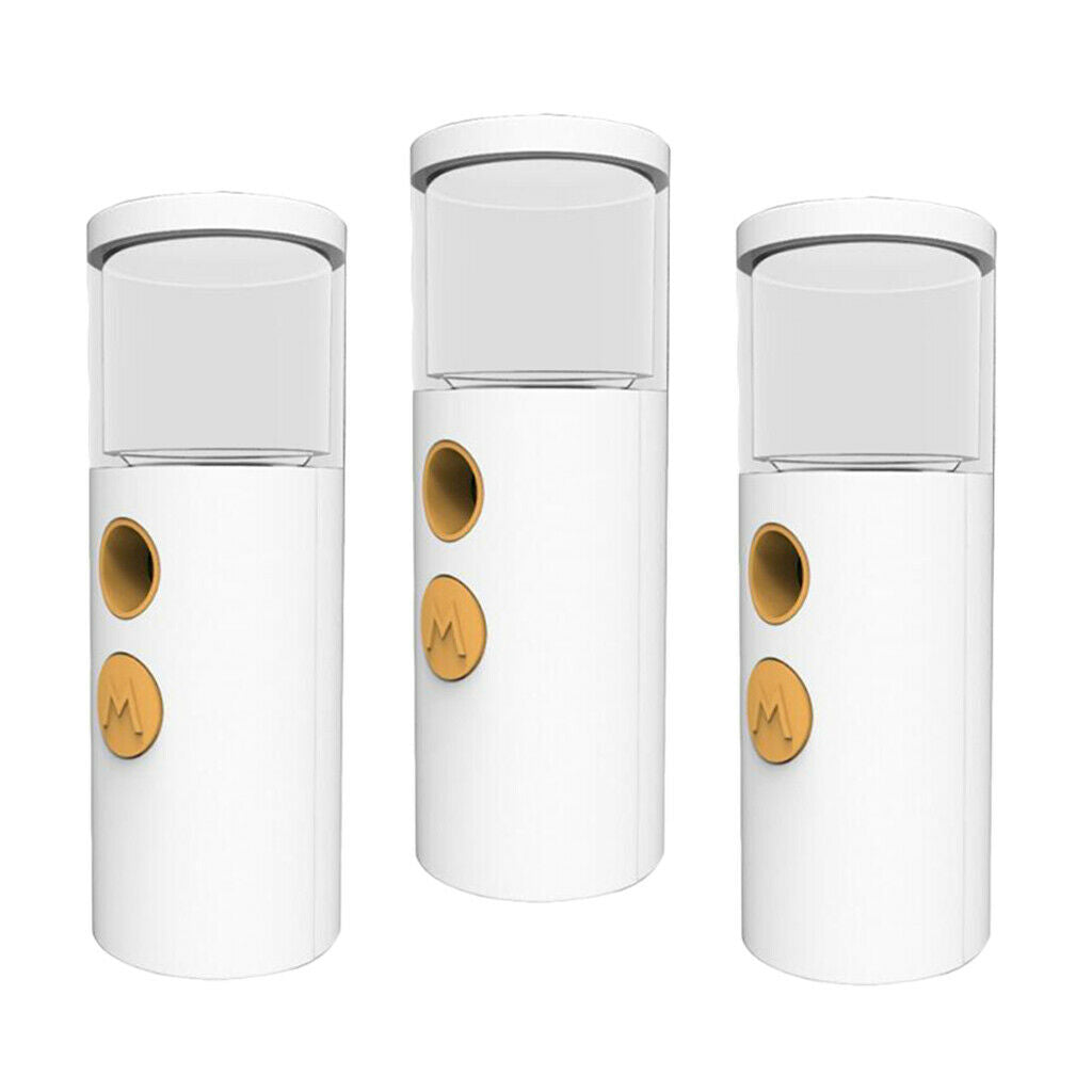 3x Nano Facial Mister 20ml Face Mist Sprayer Portable Face Moisturizing Tool