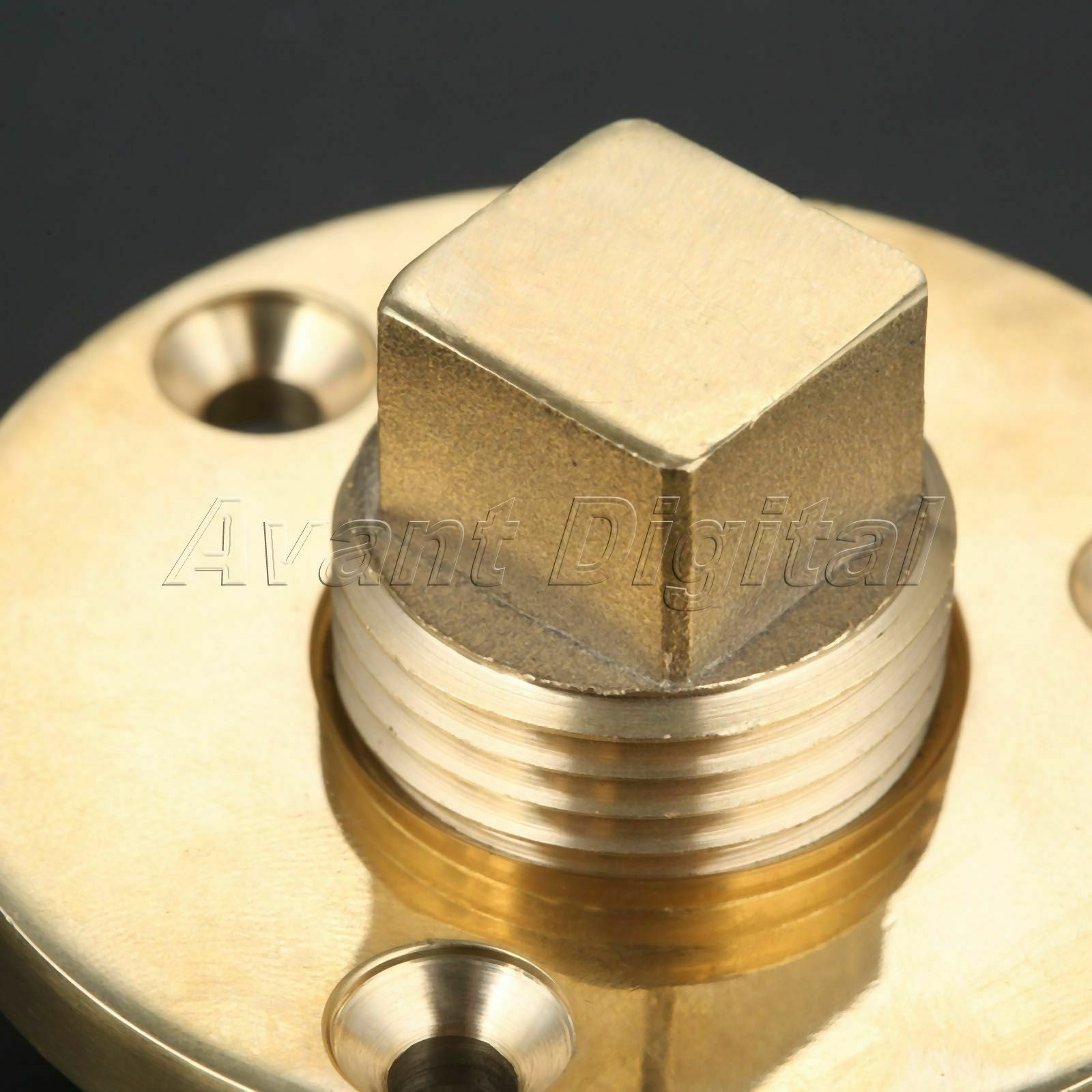1x 1 inch Boat Screw Type Drain Plug Bung Bronze Watercraft Garboard Accessories