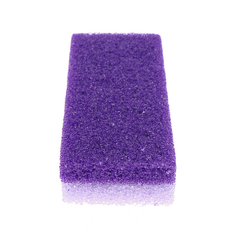 2pcs Foot Pumice Stone Exfoliating Scrub Remover Hard Dead Skin Portable Sc_DF