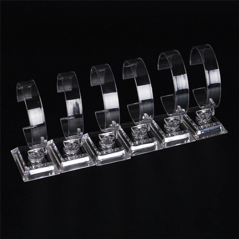 Clear Acrylic Detachable Bracelet Jewelry Watch Display Holder Stand Rack .l8