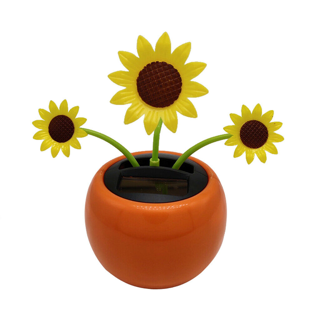 Cute Solar Powered Solar Flower Solar Dancing Bulmen Wobble